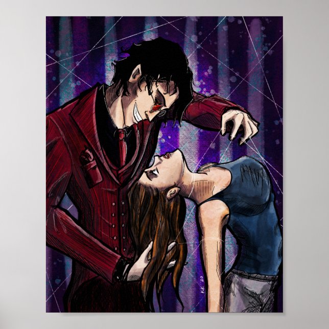 Simon & Cora Poster Print (Vorne)