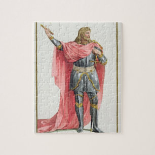 Simon de Montfort (c.1165-1218) von 'Receuil DES Puzzle