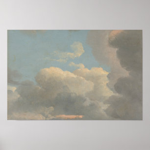 Simon Denis - Cloud-Studie (Früher Abend) Poster
