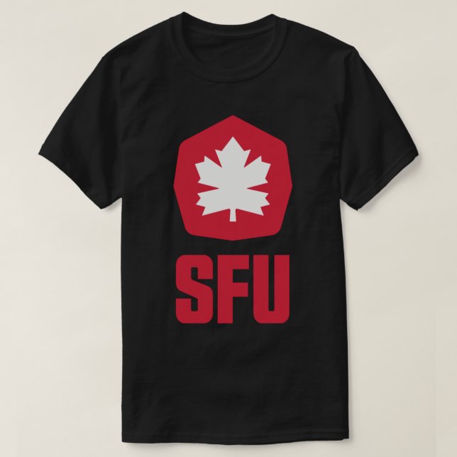 Simon Fraser SFU Clan Sticker T-Shirt (Design vorne)