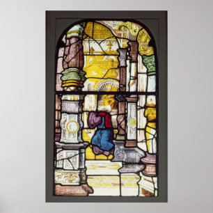 Simon im Tempel, der den Heiligen Geist verkleidet Poster