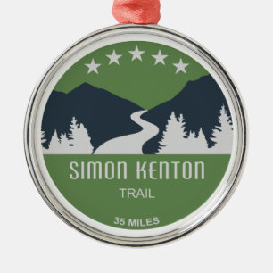 Simon Kenton Trail Ornament Aus Metall