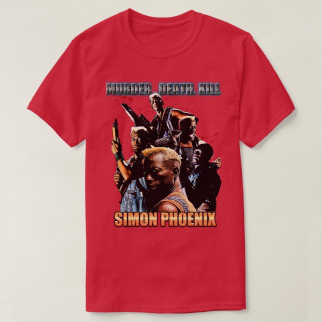 Simon Phoenix T-Shirt (Design vorne)