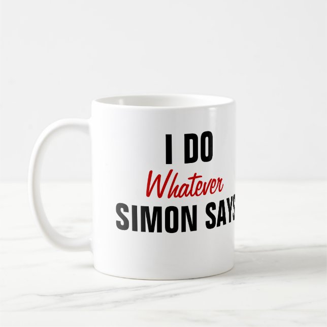 Simon Says Tasse (Links)