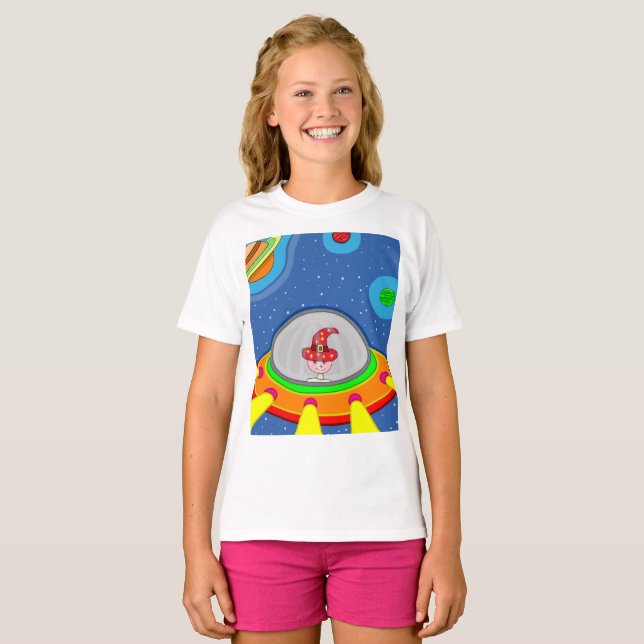 Simon und das Raumschiff T-Shirt (Vorne ganz)