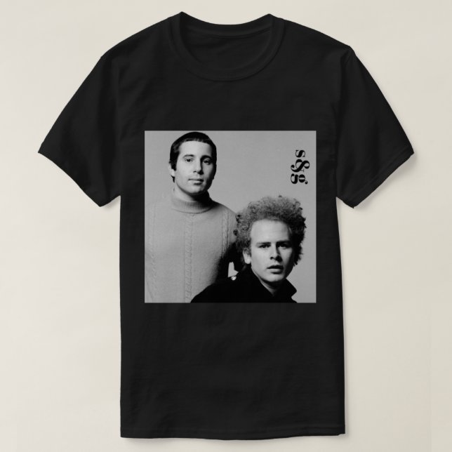 Simon und Garfunkel Long T - Shirt (Design vorne)