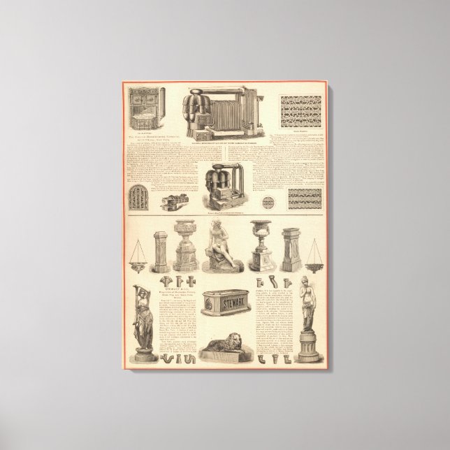 Simonds Manufacturing Company Stewart Leinwanddruck (Vorderseite)