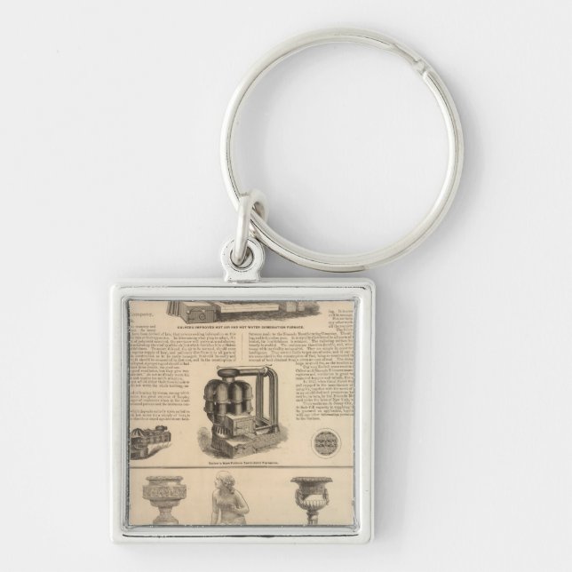 Simonds Manufacturing Company Stewart Schlüsselanhänger (Vorne)