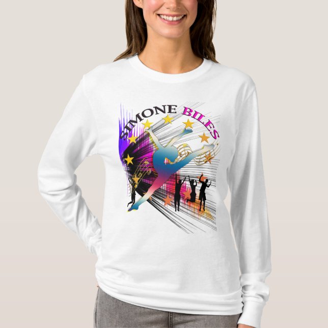 Simone Biles Accessoires TShirts    womenMens  (Vorderseite)