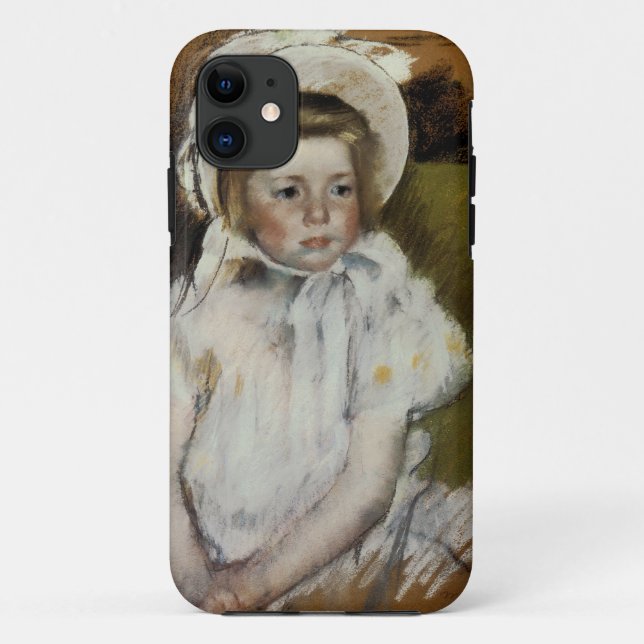 Simone in einem weißen Bonnet Case-Mate iPhone Hülle (Rückseite)