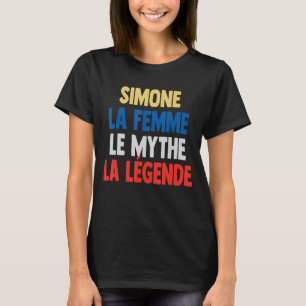 Simone La Femme The Myth The Legend von Simone T-Shirt