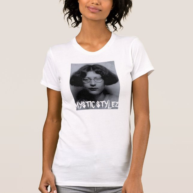Simone Weil mystisches Stylez Shirt (Vorderseite)