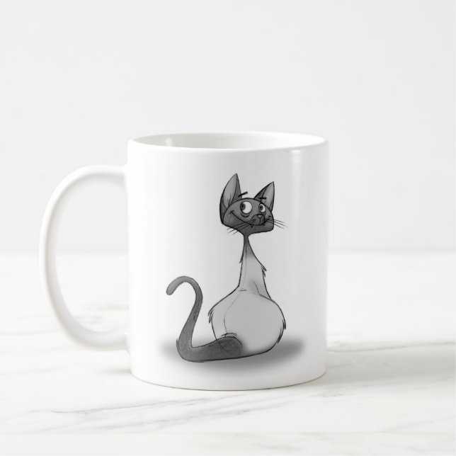 SimonKitty - Skizze-Tasse Tasse (Links)