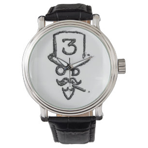 Simons 3OD-Logo-Uhr Armbanduhr