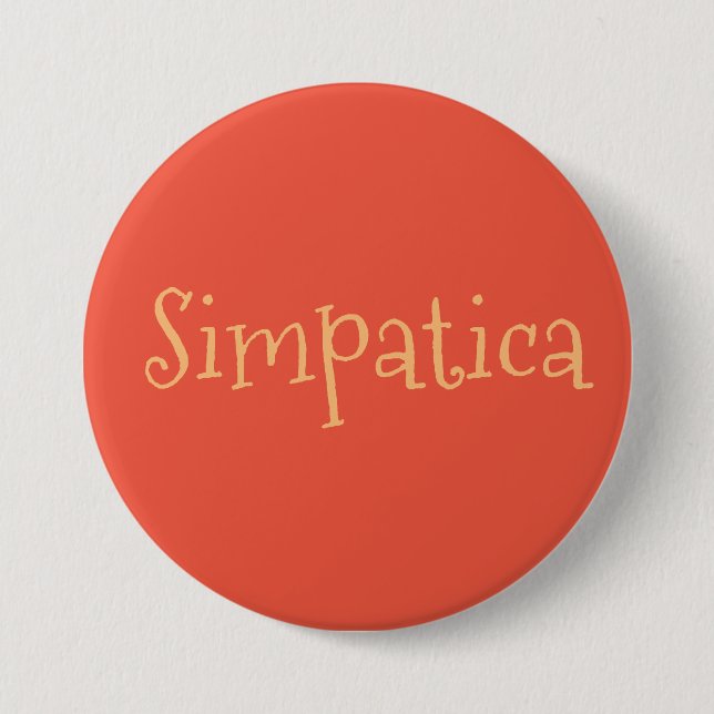 simpatica button (Vorderseite)