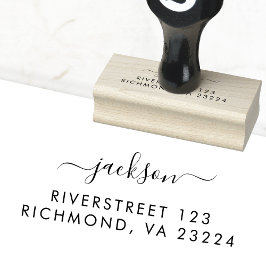 Simpel, handwriting rubber stamp gummistempel