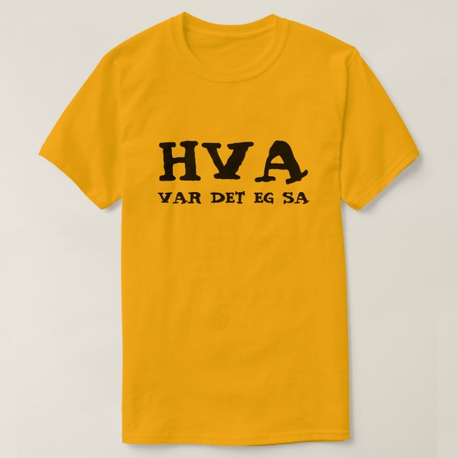 Simpel Text erklärte ich Ihnen so auf Norweger T-Shirt (Design vorne)