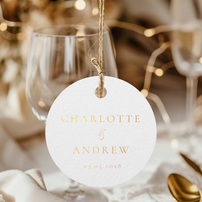 Simpel Wedding Geschenkanhänger (Von Creator hochgeladen)