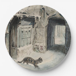 Simpkin the Cat Goes Out (von Beatrix Potter) Pappteller