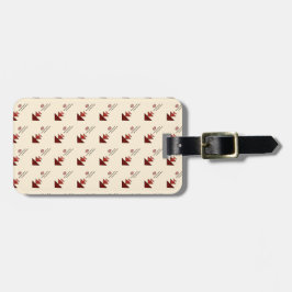 Simple Abstract Luggage Tag Gepäckanhänger