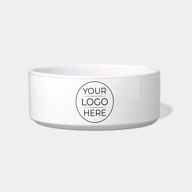 Simple Add Your Logo Business Napf (Vorderseite)