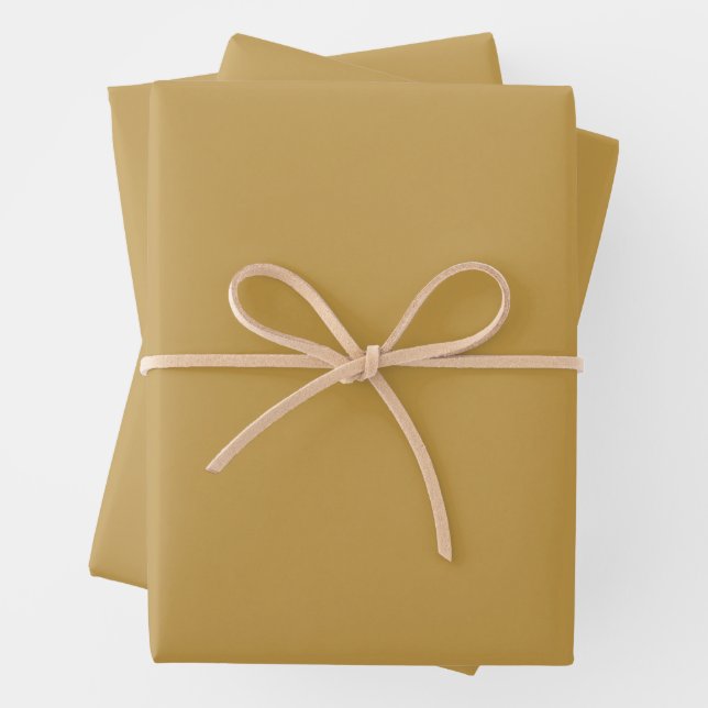Simple Aztec Gold Geschenkpapier Set (Beispiel)