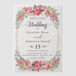 Simple Black & White wedding  Overlay