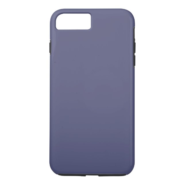 Simple Blue Ombre Schlicht Personalisiert Case-Mate iPhone Hülle (Rückseite)