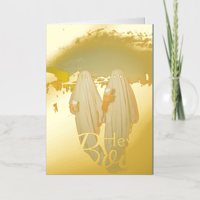 Simple Boo Happy Halloween Familie & Freunde Foto (Vorderseite)