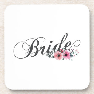Simple Bride Floral Calligraphy   UNTERSETZER