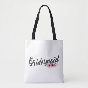Simple Bridesmaid Wedding Calligraphy   Tasche