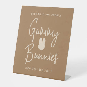 Simple Bunny Wie viele gummy bunnies Sockelschild