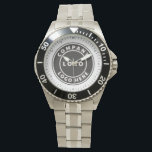 Simple Business Logo Employee Staff Swag Armbanduhr<br><div class="desc">Add your company logo and brand identity to this watch by clicking the "Personalize" button above. These brand-able watches can advertise your business as employees use them and double as a corporate swag. Available in other colors and sizes. No minimum order quantity and no setup fee. Order as many or...</div>