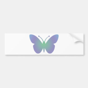 Simple Butterfly Autoaufkleber