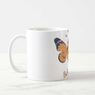 Simple Butterfly Nigeria Nature Coffee Tasse