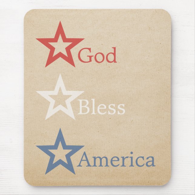 Simple Chic Stars Mousepad (Vorne)
