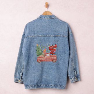 Simple cool stylish denim jacket for christmas  jeansjacke