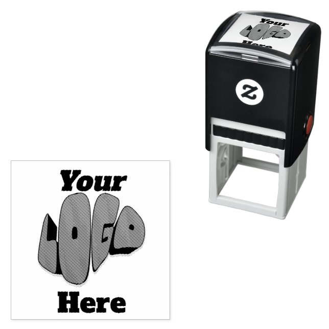 Simple Custom Business logo template Permastempel (Beispiel)