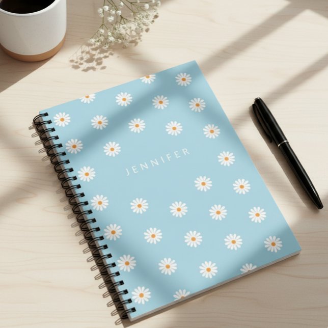Simple Daisies Notebook for Kids Notizblock (Von Creator hochgeladen)
