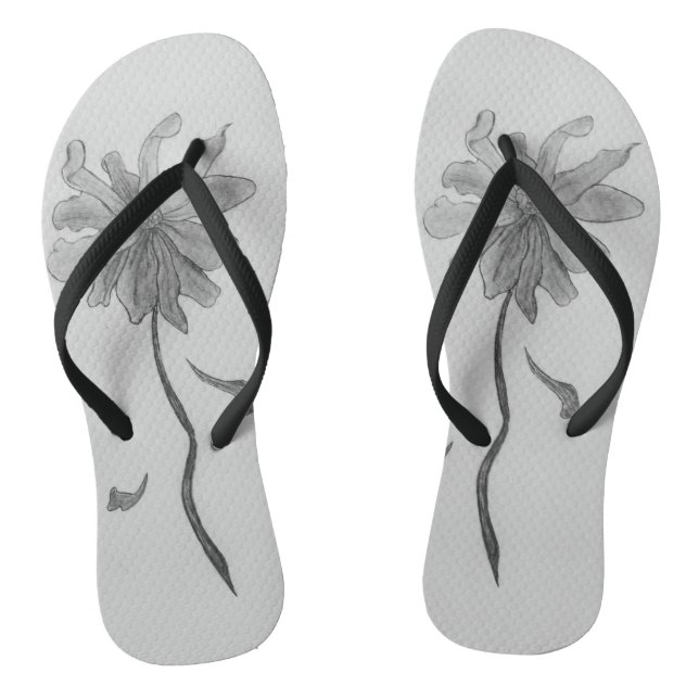 Simple Daisy Flip Flops (Fußbett)