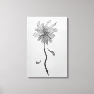 Simple Daisy Leinwanddruck