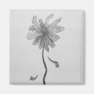 Simple Daisy Magnet
