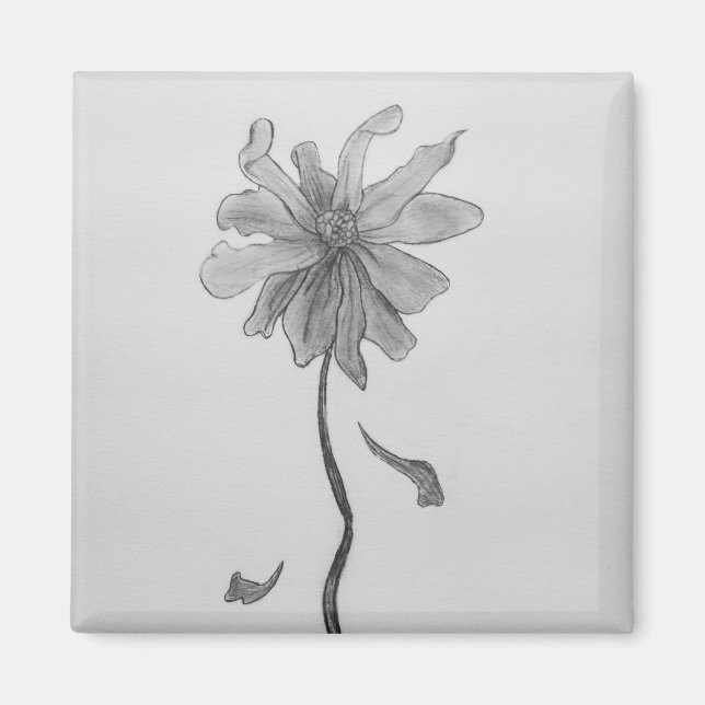 Simple Daisy Magnet (Vorne)
