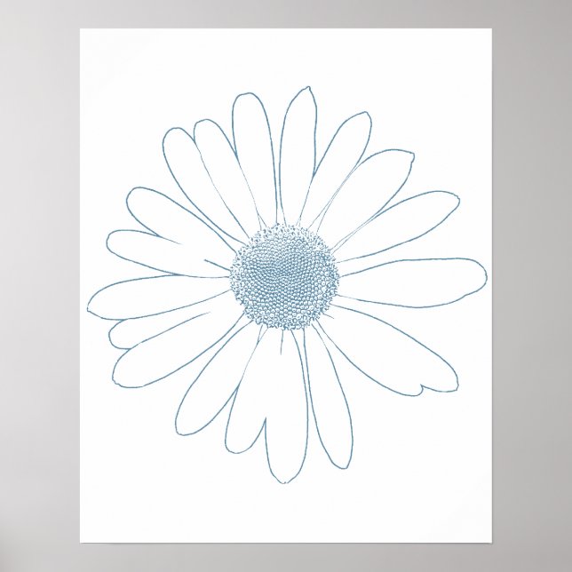 Simple Daisy Poster (Vorne)
