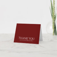 Simple Deep Ruby Red