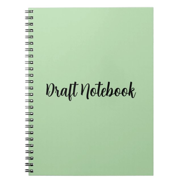 Simple Draft Book for School, homework & Projects Notizblock (Vorderseite)
