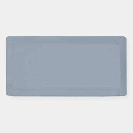 Simple dusty dove blue color banner