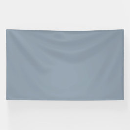 Simple dusty dove blue color banner