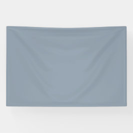 Simple dusty dove blue color banner