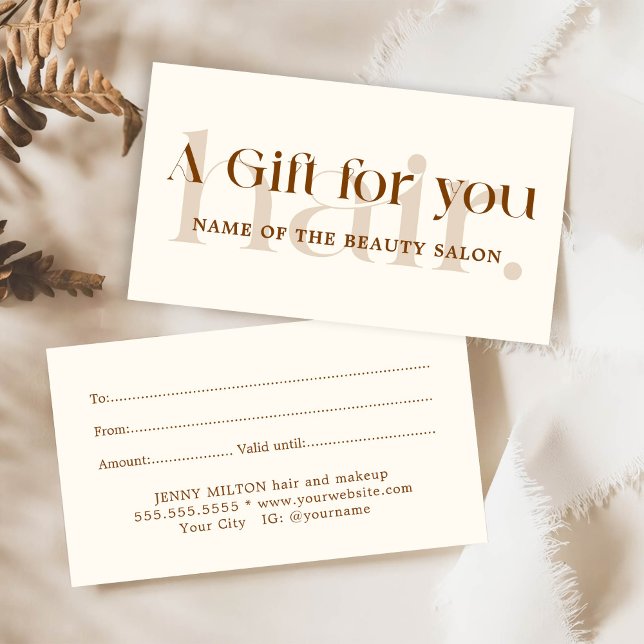 Simple Elegant Boho Brown Beauty (Von Creator hochgeladen)